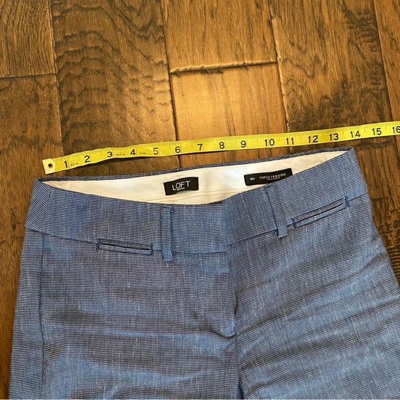 Loft Petite Chambray Riviera Pants in Marisa Fit - Picture 6 of 7